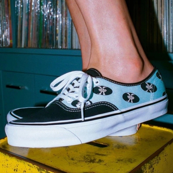 Vans OG wacko maria authentic sneakers LX blue records sneakers size 9.5 in men - Picture 3 of 16